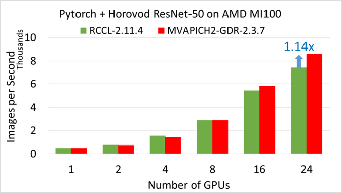 AMD PF horovod